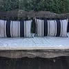French Ticking cushion - Image 8