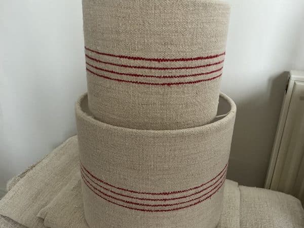 Tall drum shade in two sizes